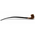 Cachimbo Churchwarden Extra Longo Encerado - Anel Dourado Piteira Resina